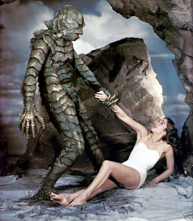 Behind the Scenes Photos from the Making of ‘Creature from the Black Lagoon’ 1954 Movies