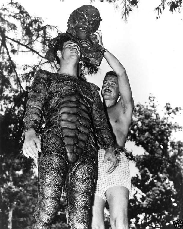 Behind the Scenes Photos from the Making of ‘Creature from the Black Lagoon’ 1954 Movies