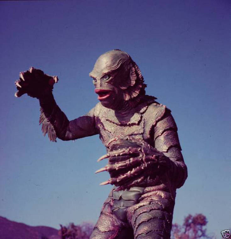 Behind the Scenes Photos from the Making of ‘Creature from the Black Lagoon’ 1954 Movies