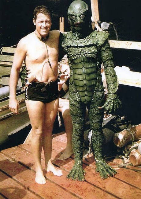 Behind the Scenes Photos from the Making of ‘Creature from the Black Lagoon’ 1954 Movies