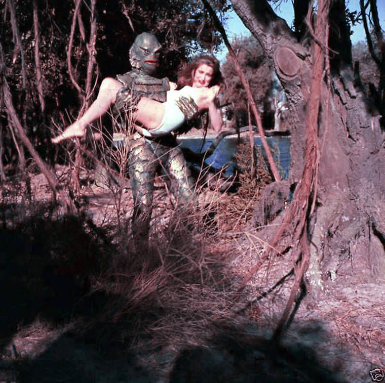 Behind the Scenes Photos from the Making of ‘Creature from the Black Lagoon’ 1954 Movies