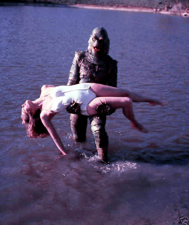 Behind the Scenes Photos from the Making of ‘Creature from the Black Lagoon’ 1954 Movies