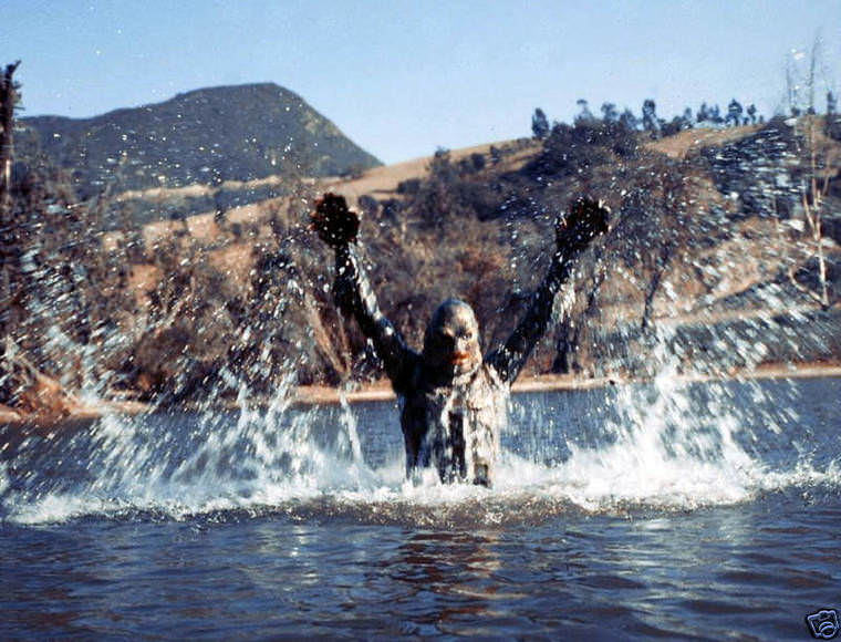 Behind the Scenes Photos from the Making of ‘Creature from the Black Lagoon’ 1954 Movies