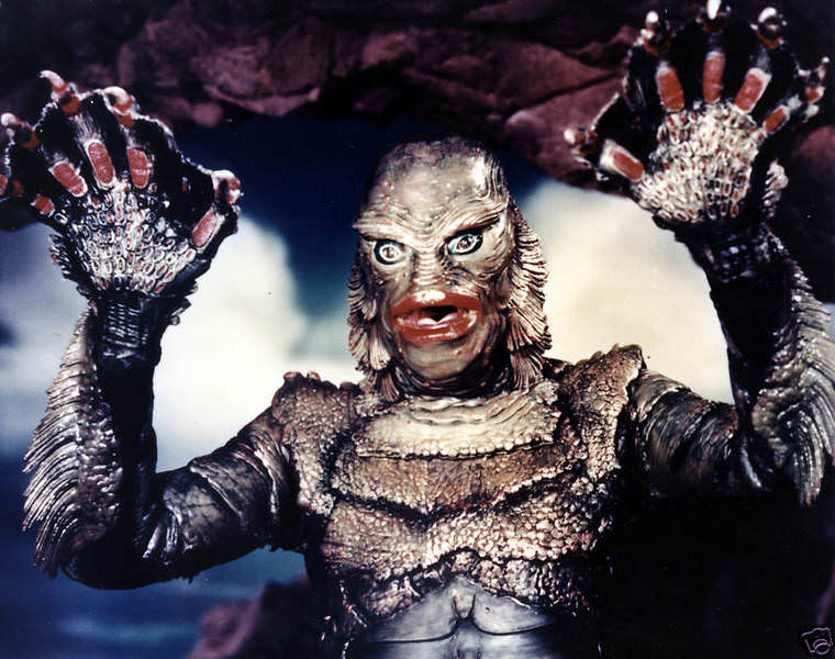 Behind the Scenes Photos from the Making of ‘Creature from the Black Lagoon’ 1954 Movies