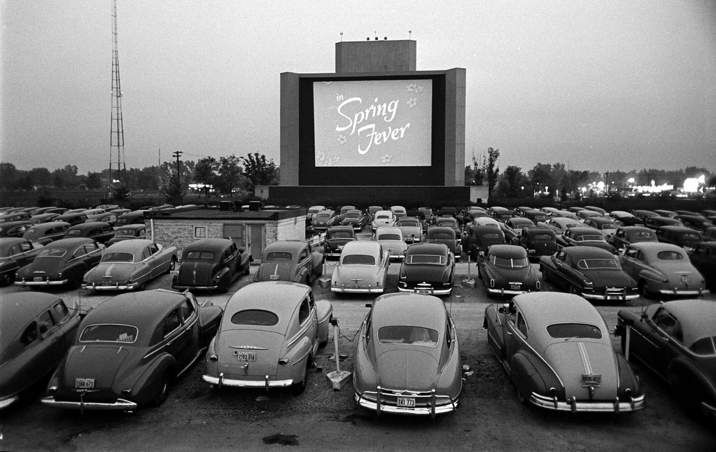 #5 Drive-in theater, Chicago, 1951