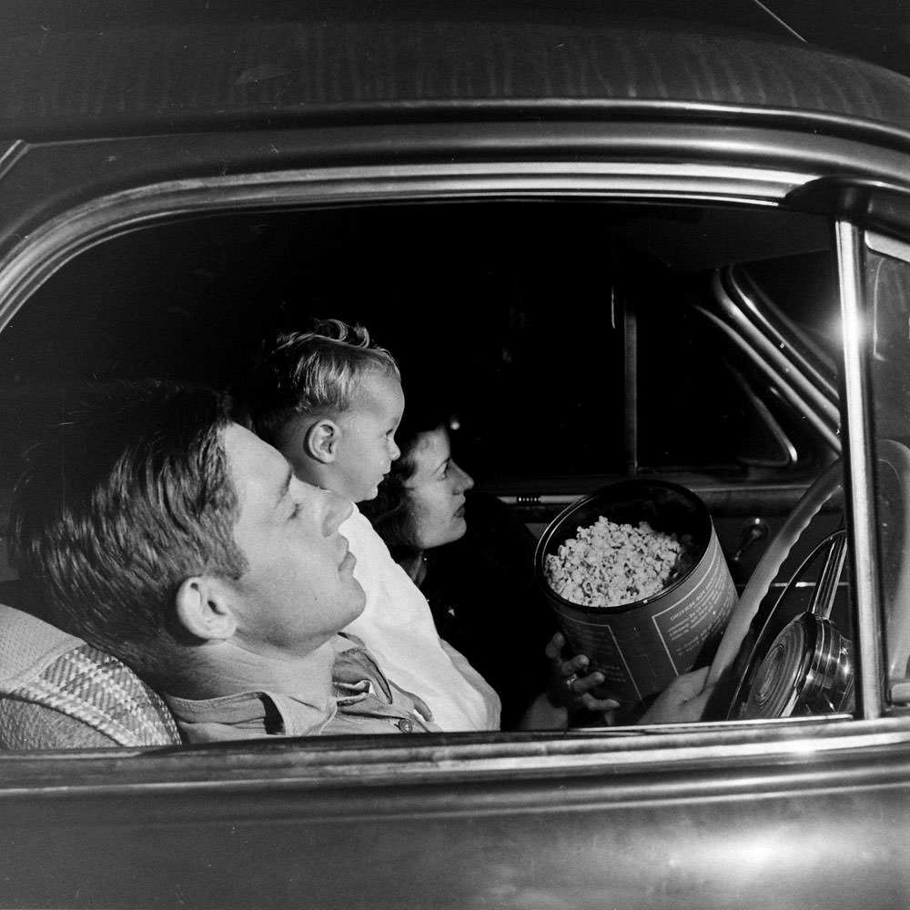 #7 Drive-in theater, San Francisco, 1948