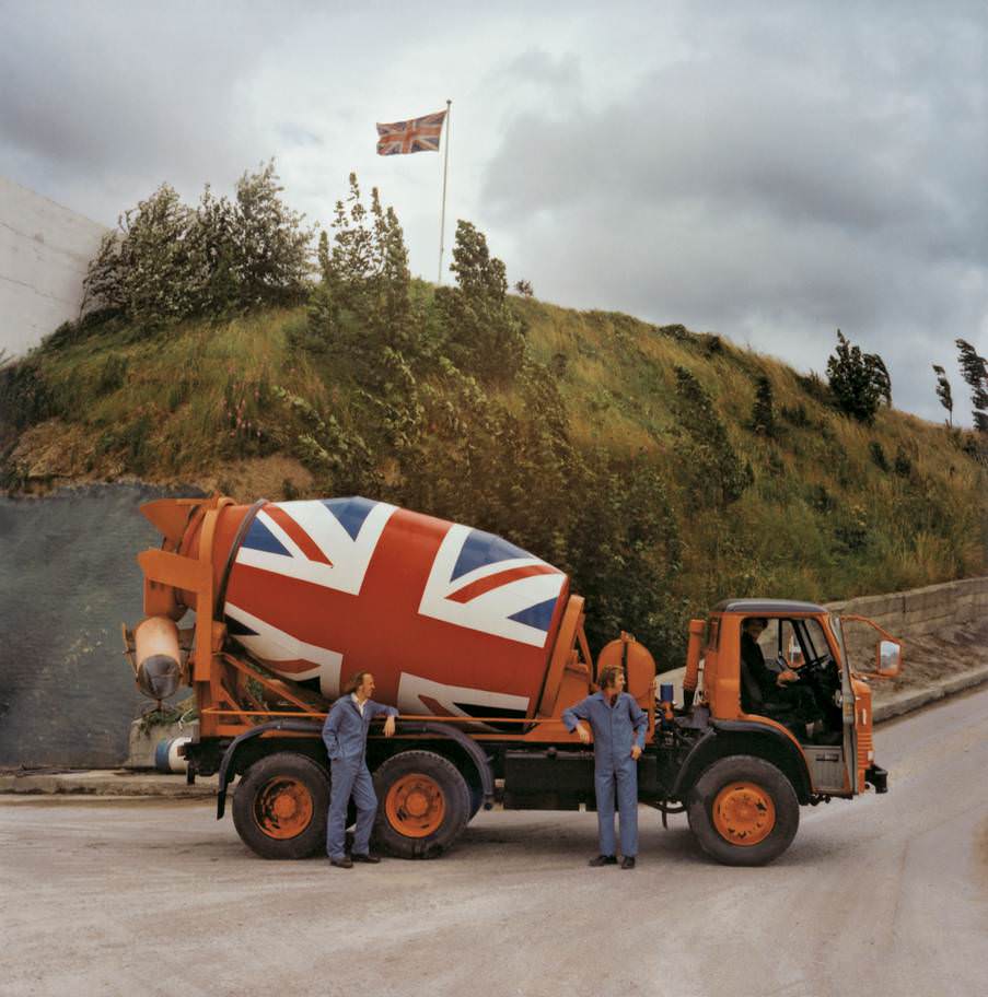 #2 Ready Mixed Concrete Ltd, Elland Road, summer 1977.