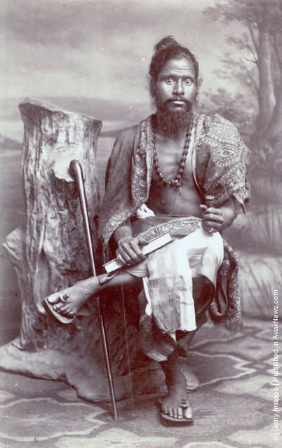 #24 A Sunnyasi Brahmin in India, 1870.