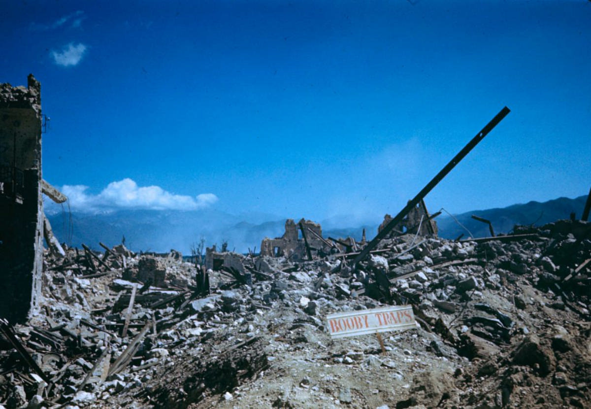 #9 Ruins in the Rapido Valley, 1944.
