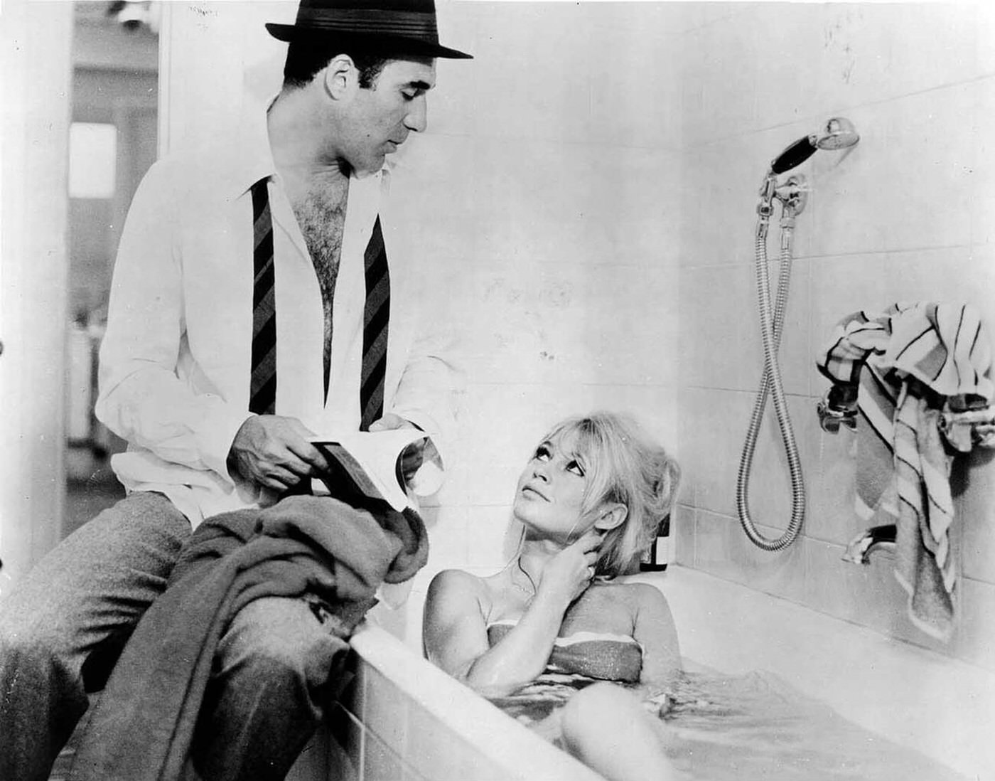 #1 Brigitte Bardot in Jean-Luc Godard’s ‘Contempt’, 1963.
