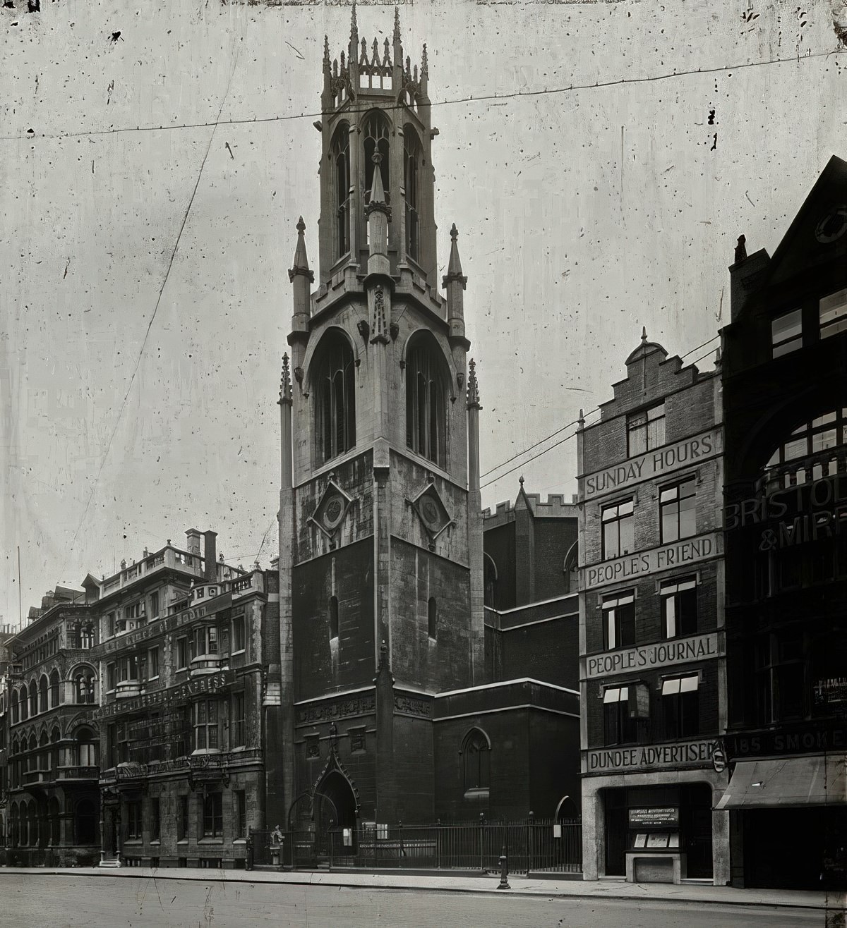 #6 St Dunstan in the West, Fleet St, c. 1910
