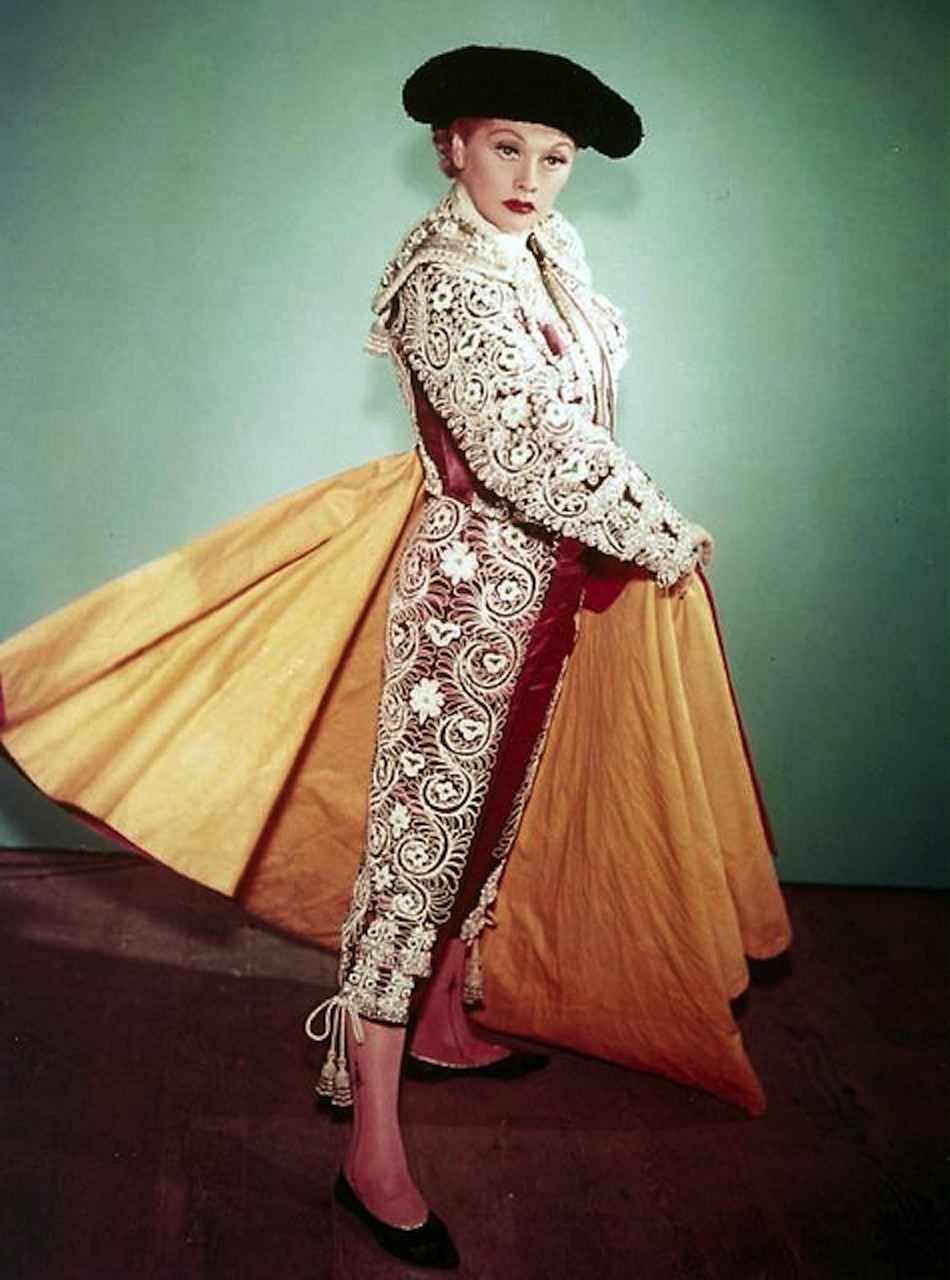 Matador wardrobe shot from “Lucy Goes To Mexico,” ‘ I Love Lucy’ , 1958.