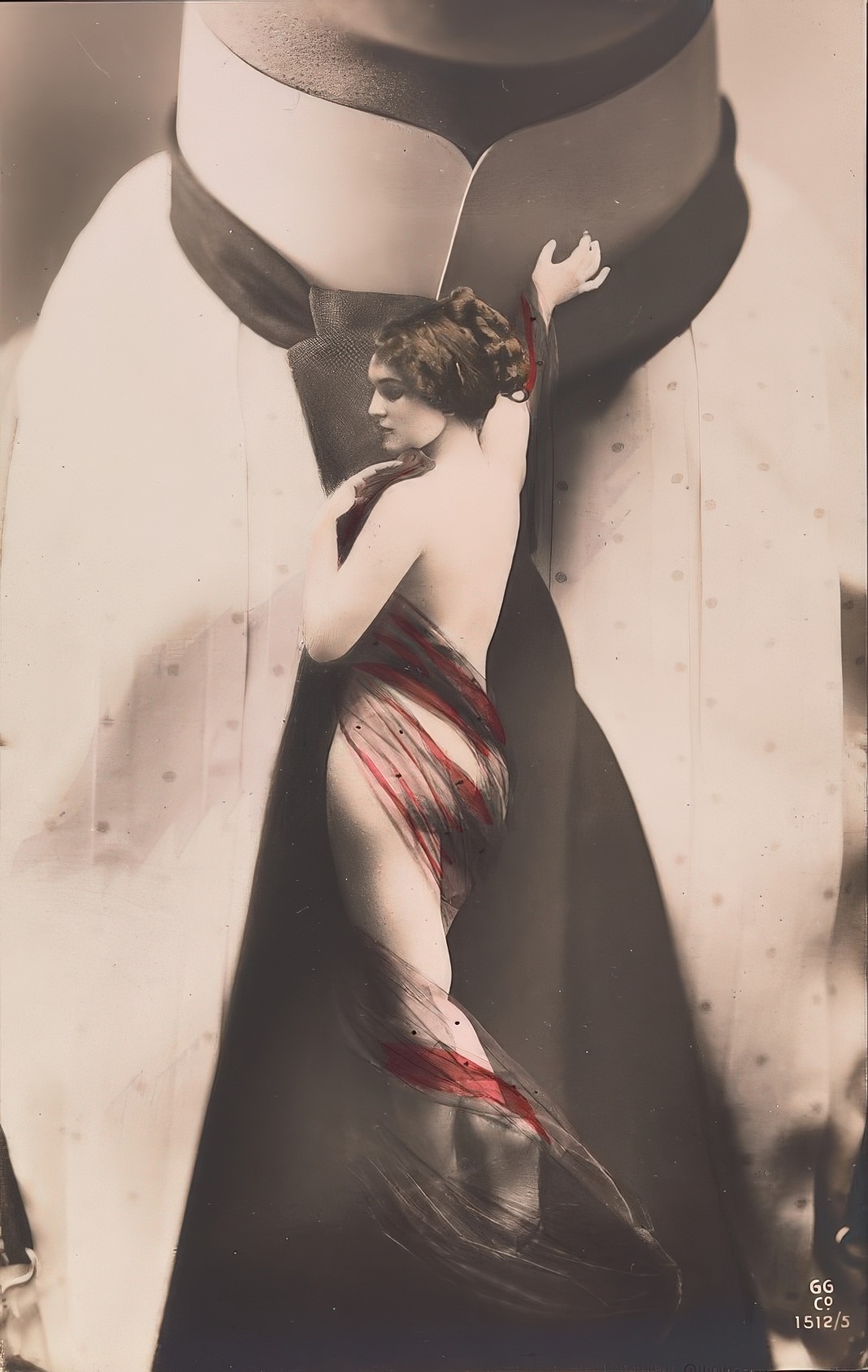 Nude Woman on Man’s Necktie, 1911