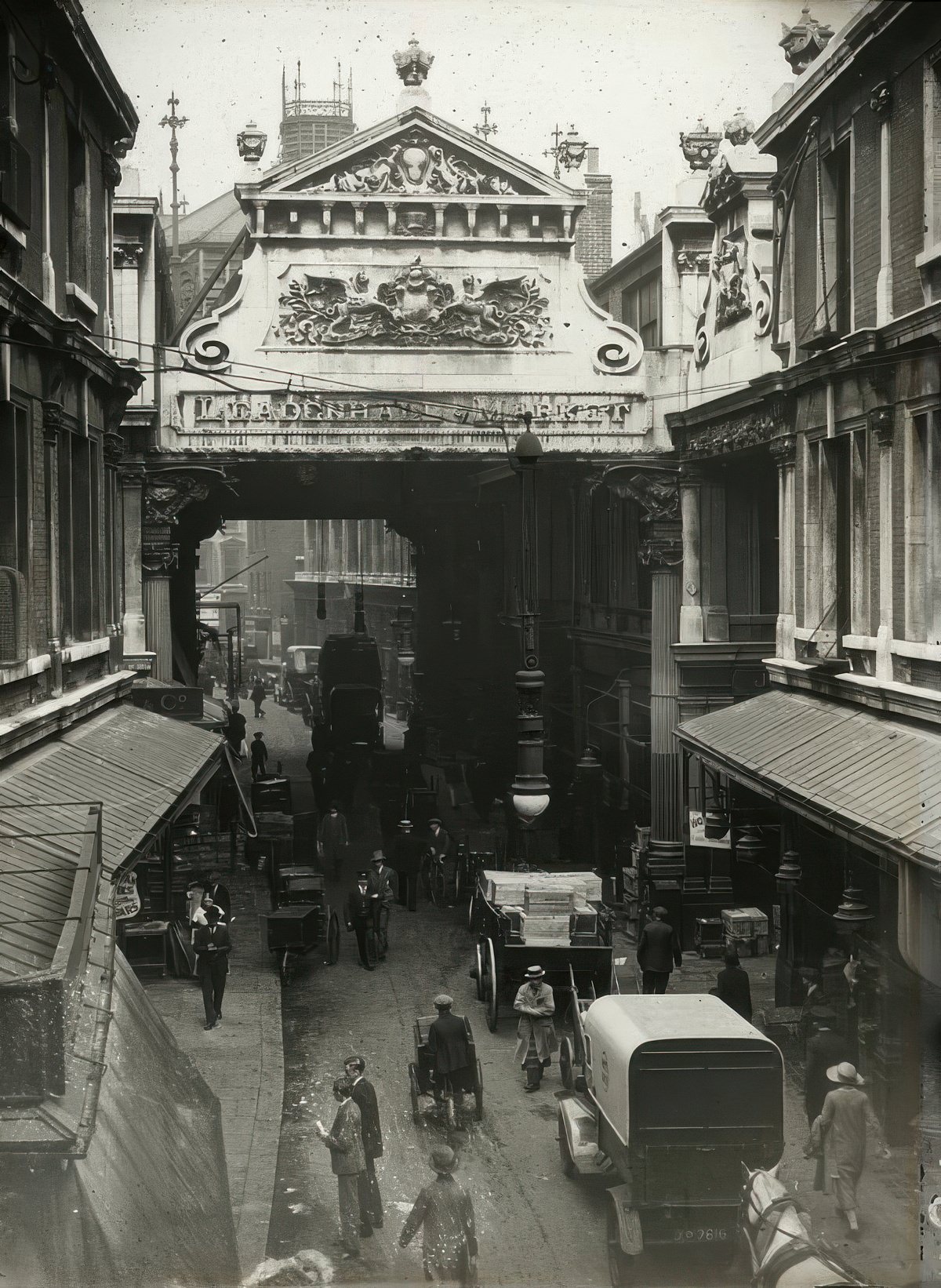 #13 Leadenhall Market, 1910