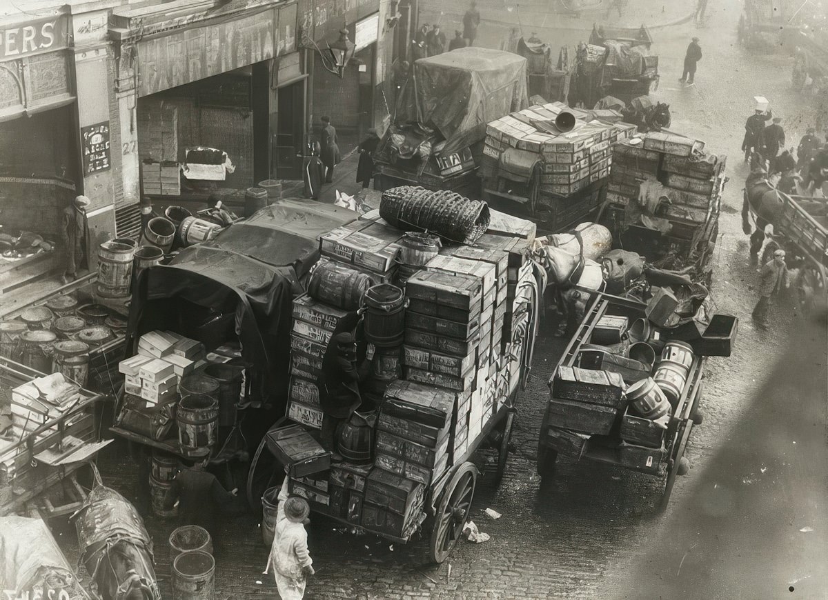 #18 Covent Garden Market, 1910