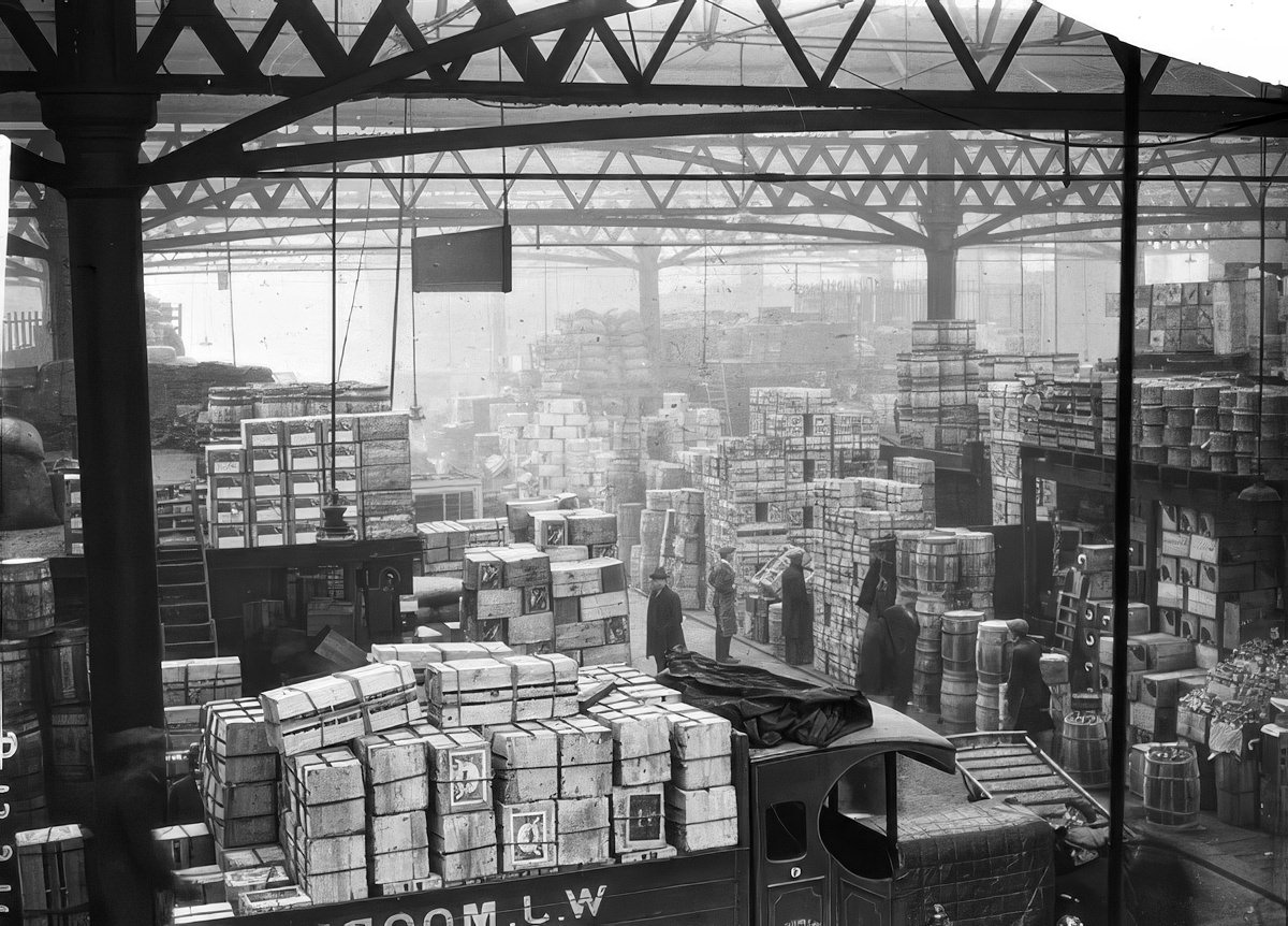 #21 Spitalfields Market, 1930