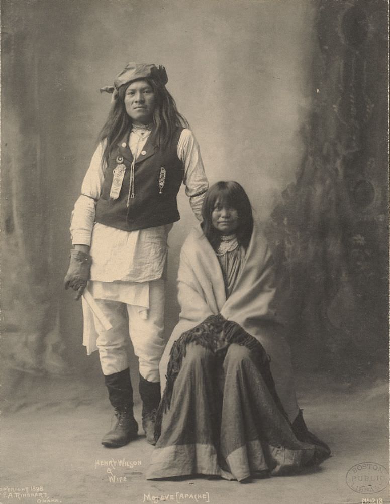 #73 Henry Wilson & Wife, Mojave (Apache).
