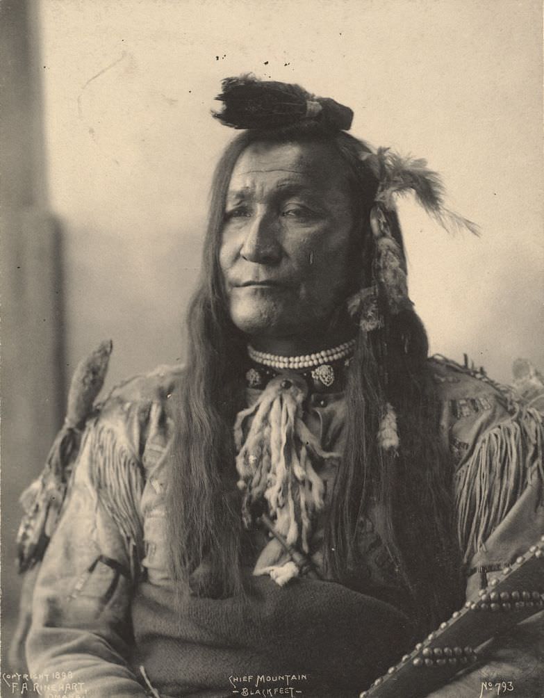 #80 Chief Mountain, Blackfeet.