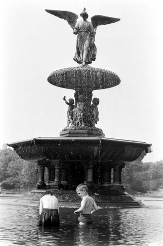 #6 Central Park’s Bethesda Fountain, 1961