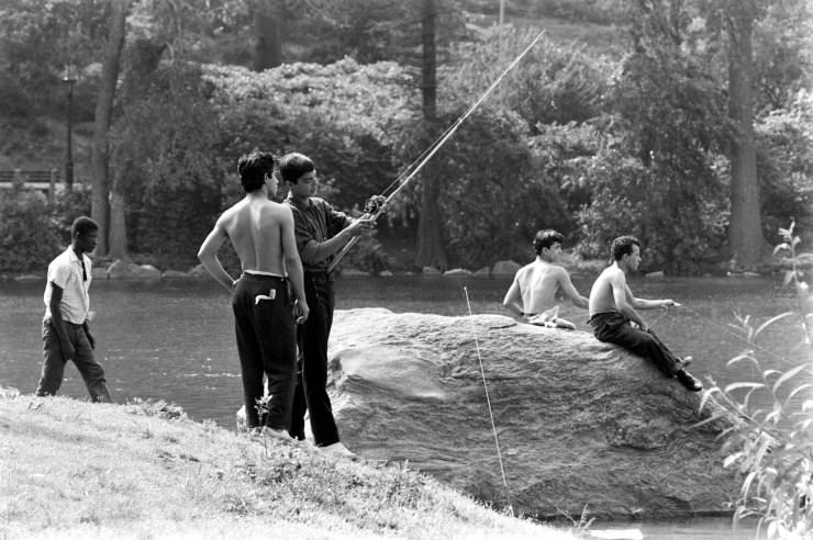 #8 Fishing in Central Park, 1961