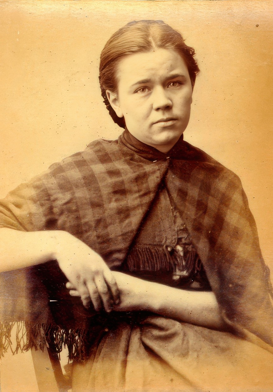 #15 After stealing a waistcoat, Ann Burns was sentenced to one month imprisonment. She was 18.