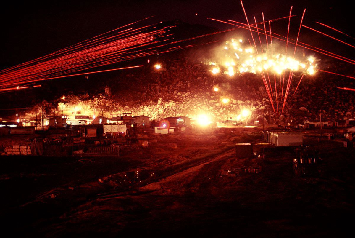 Night of Fire: Soldier’s Photos Capture Vietnam Firefight in 1970 Vietnam War
