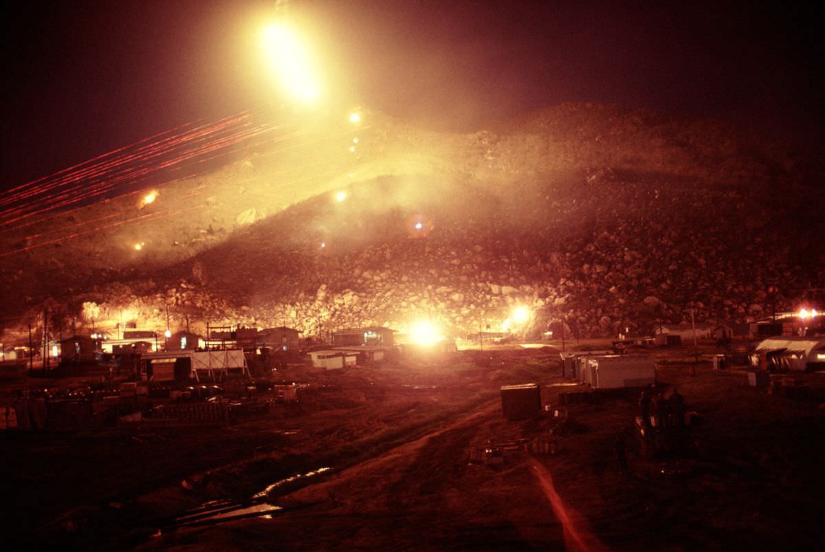 Night of Fire: Soldier’s Photos Capture Vietnam Firefight in 1970 Vietnam War