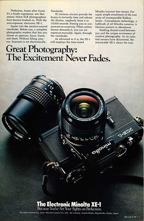 A Look Back at Some Cool Vintage Camera Adverts from the Past Vintage Ads