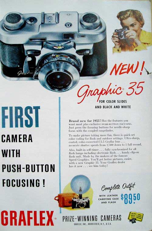 A Look Back at Some Cool Vintage Camera Adverts from the Past Vintage Ads