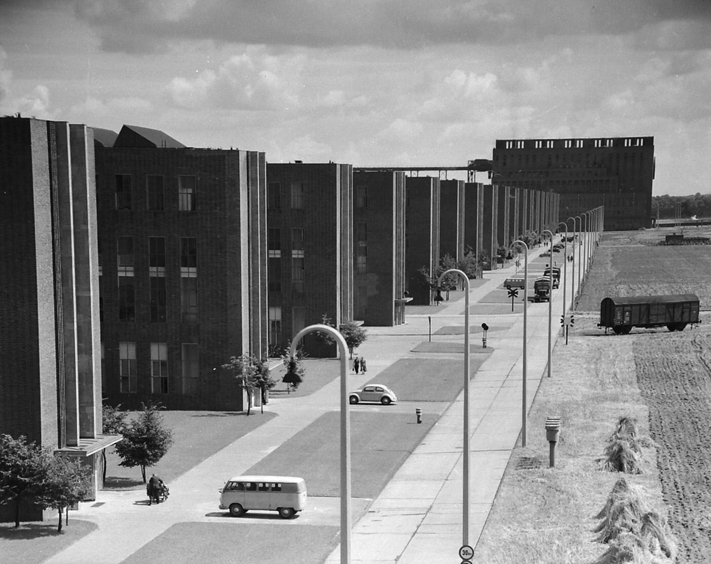 A Look Inside the Volkswagen’s Main Plant in Wolfsburg, Germany in 1951 Vehicles &; Transportation