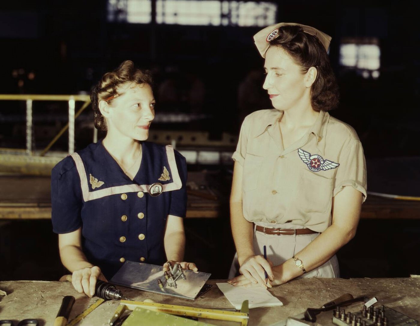 #138 Pearl Harbor widows in war work, World War II