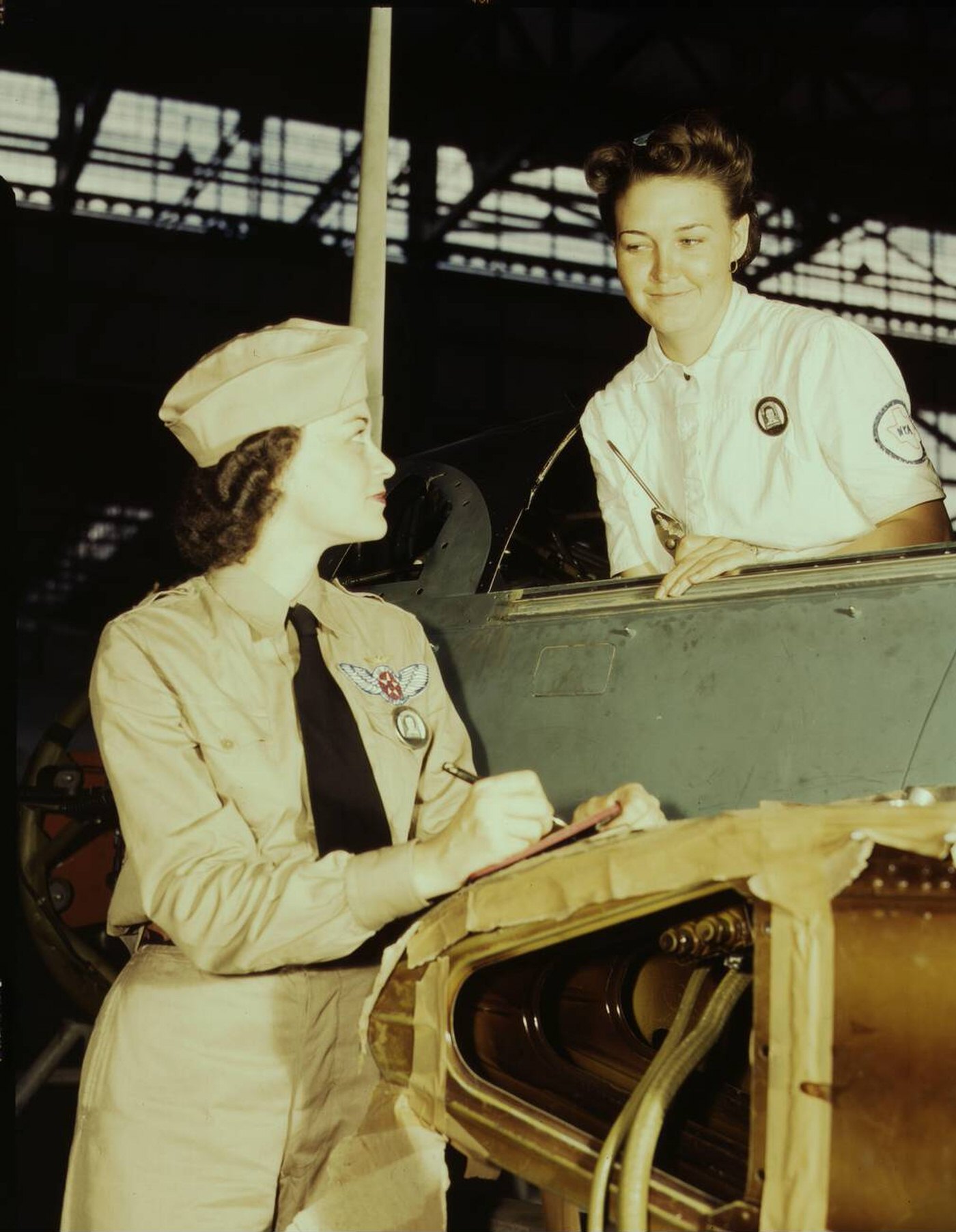 #163 Eloise J. Ellis at Naval Air Base, World War II