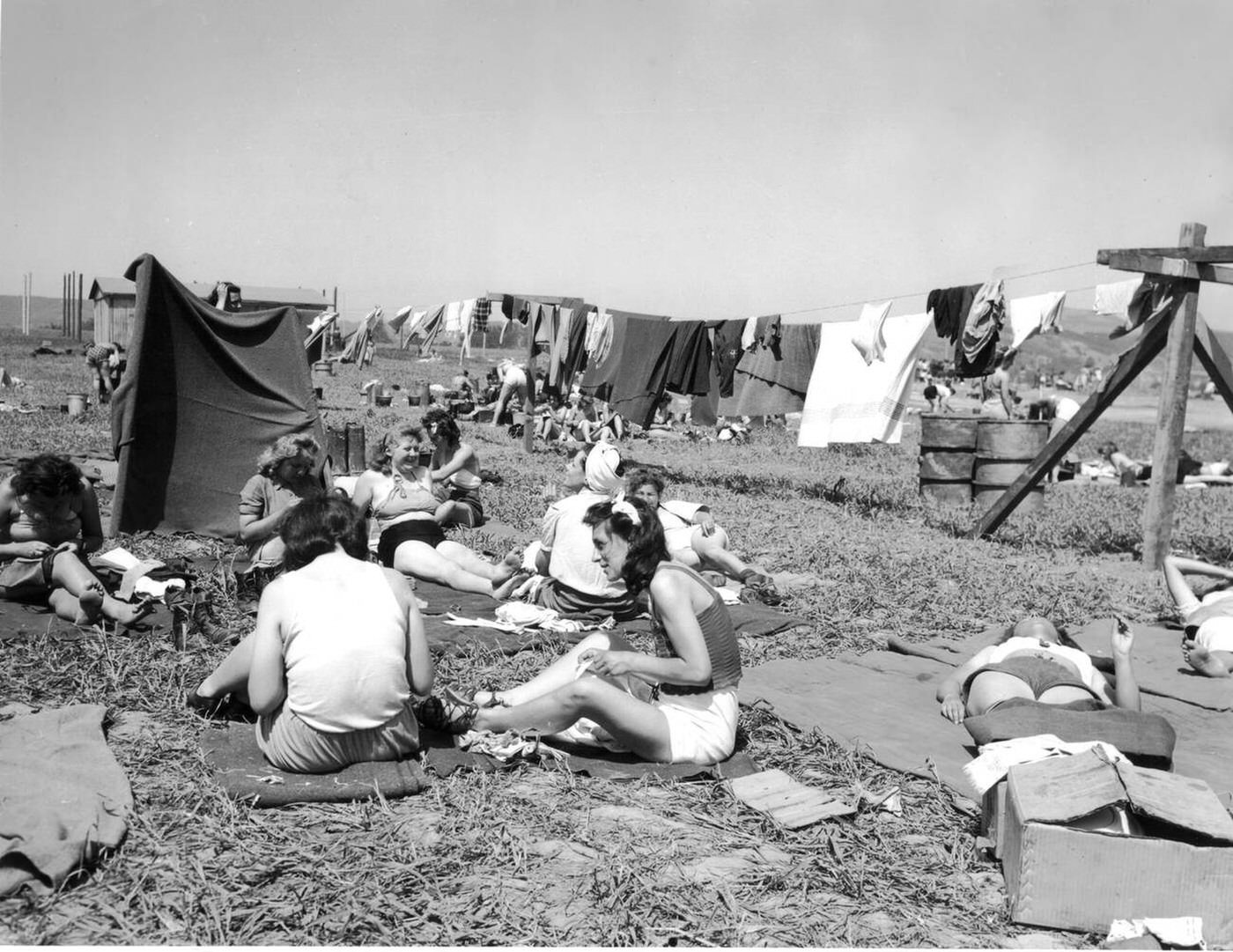 #179 Women prisoner of war camp at Sinzig, 1945