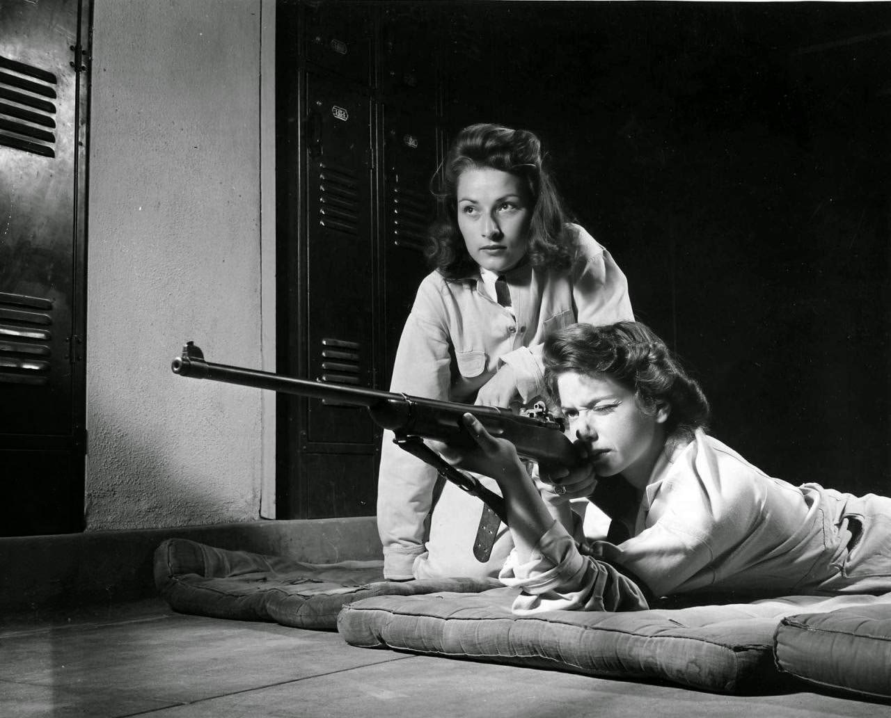 #40 Women conducting marksmanship training, 1942