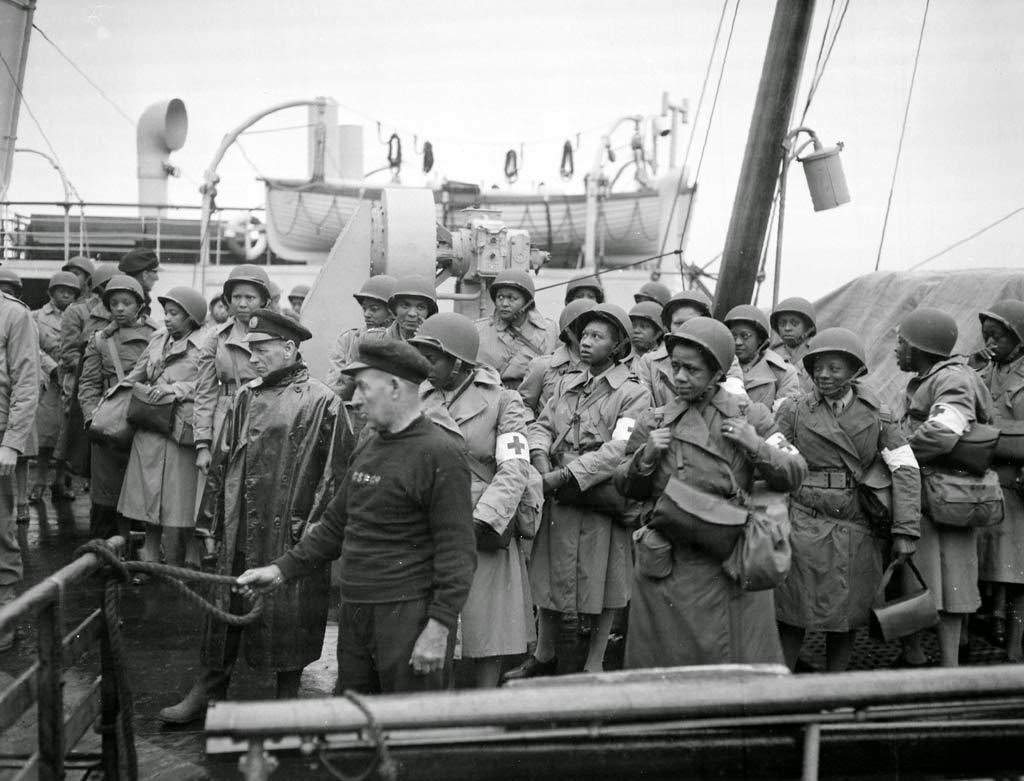 #57 U.S. Army nurses in Scotland, 1944