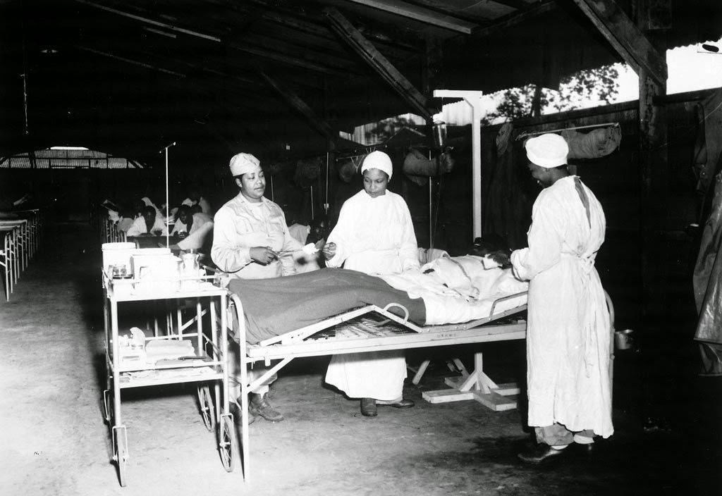 #58 Surgical ward treatment in New Guinea, 1944