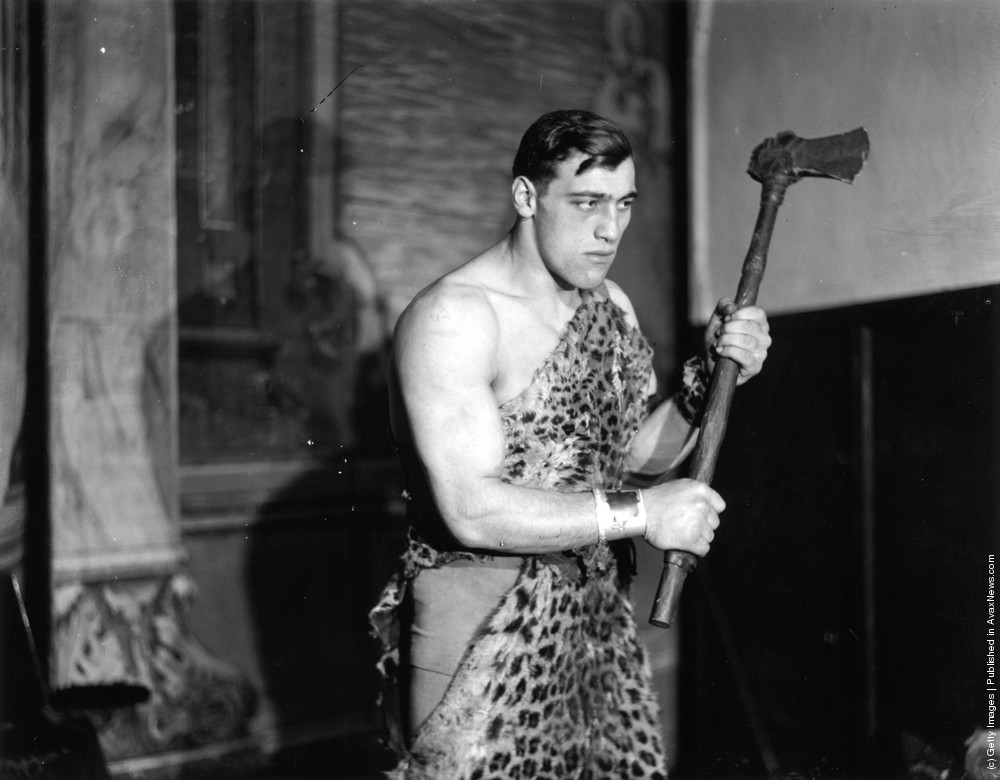Primo Carnera at a “Joy of Life” Ball, 1929