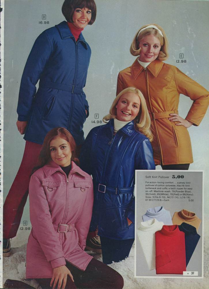 A 1972 Women’s Fashion Catalog: A Snapshot of Fall/Winter Styles, From the Popularity of Purple to Mini-Skirts and th