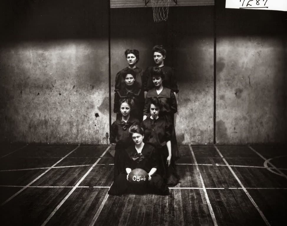 Women’s basketball team 1906