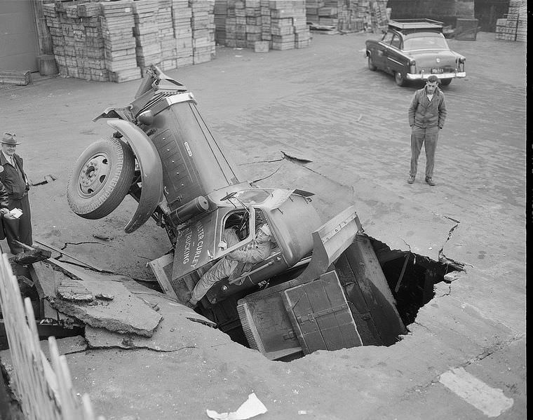 Driving Dangers: Vintage photos of Car Accidents in the 1940s Vehicles &; Transportation