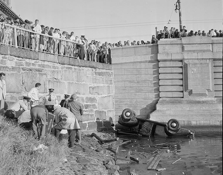 Driving Dangers: Vintage photos of Car Accidents in the 1940s Vehicles &; Transportation