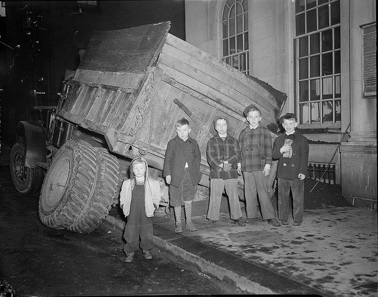 Driving Dangers: Vintage photos of Car Accidents in the 1940s Vehicles &; Transportation