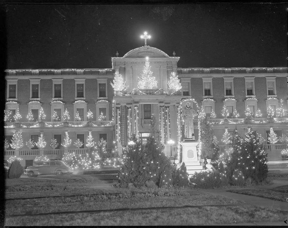#7 St. Francis Seminary in Boston, taken somewhere between 1936 and 1954.