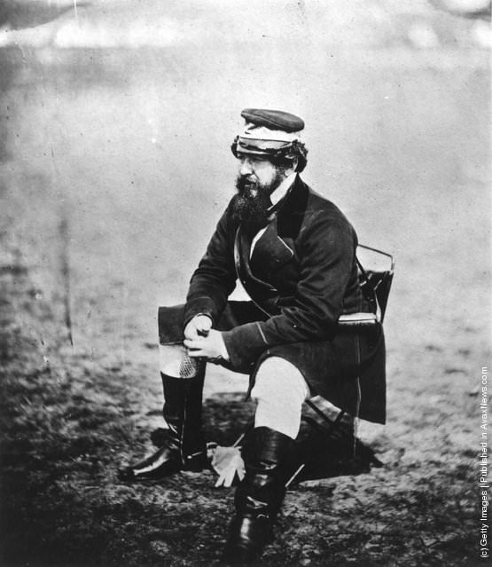 Sir William Howard Russell, war correspondent of “The Times,” 1850s.