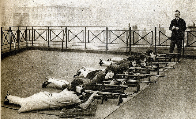 #17 ladies rifle club, rooftop, Strand House
