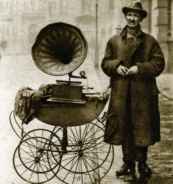 #21 Street gramophone player