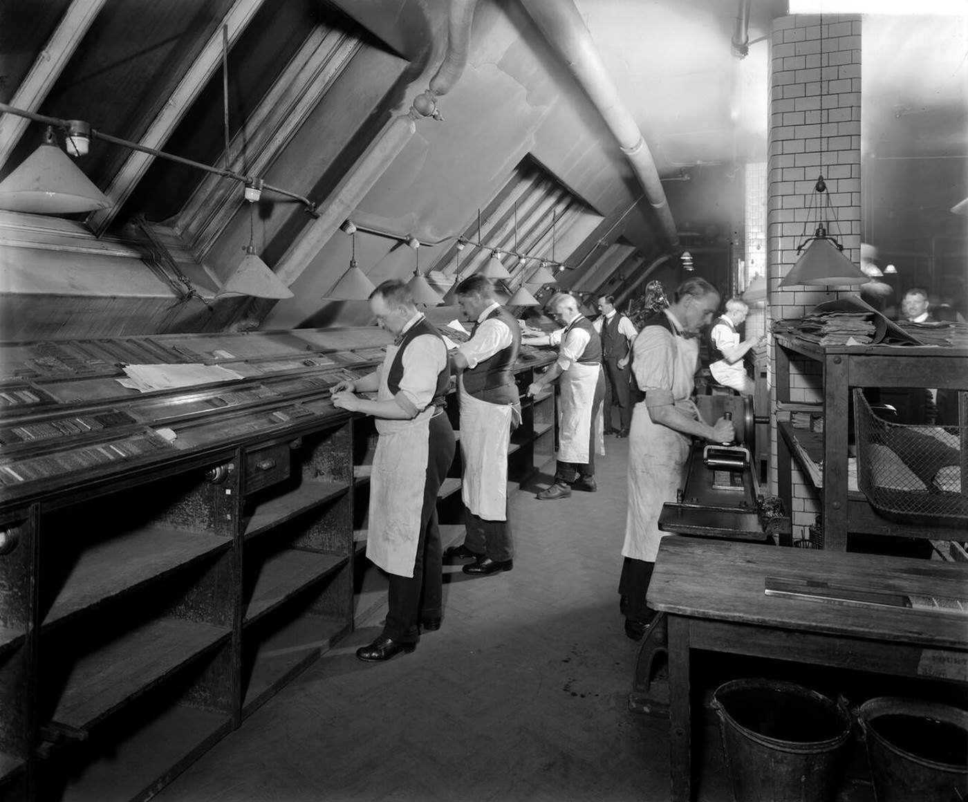 #43 ‘Morning Post’ Office, Inveresk House, London, 1920.