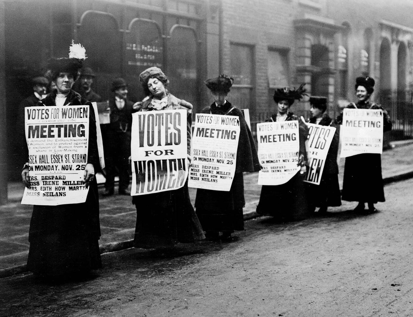 #46 Suffragette campaign, London, 1920.