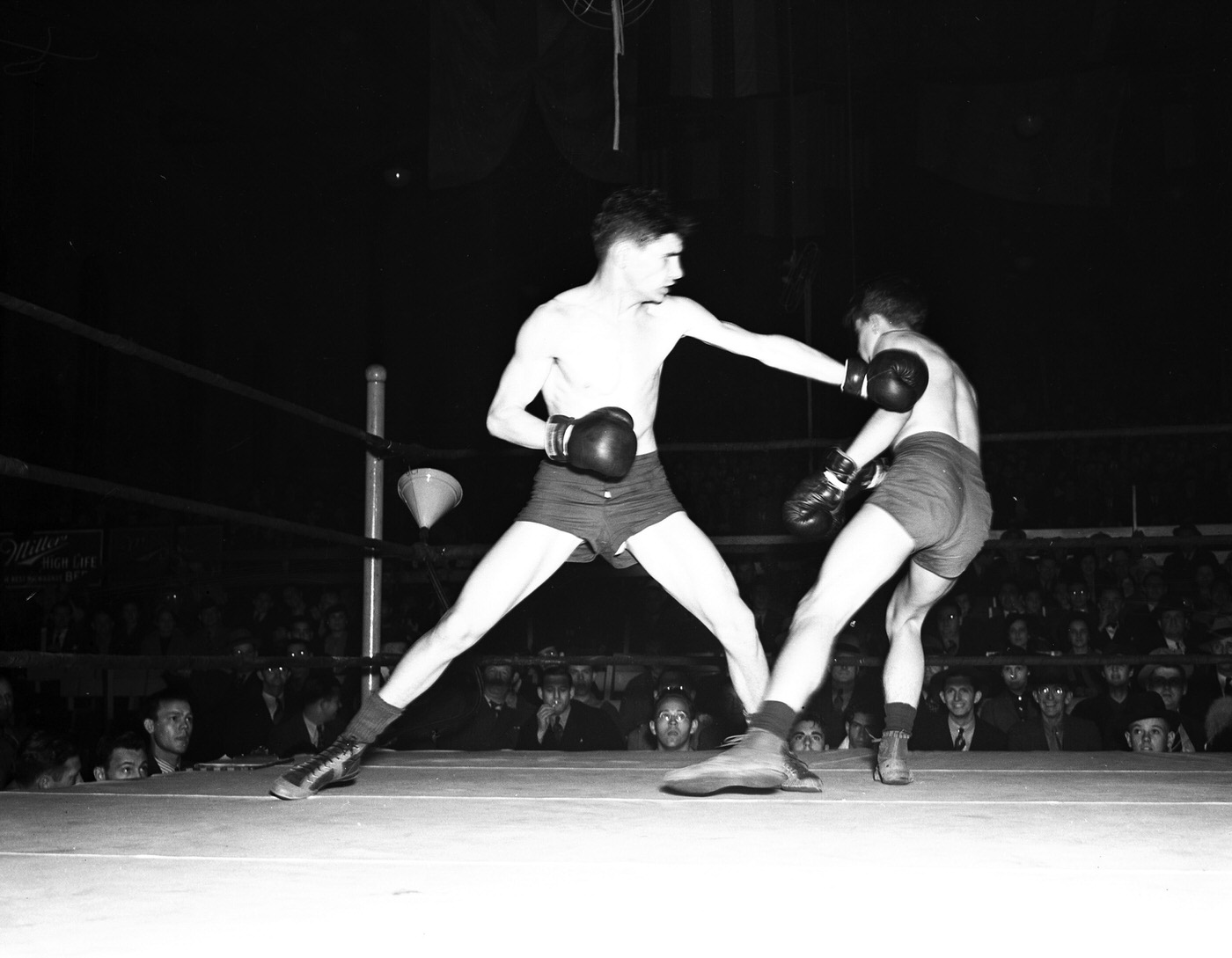 #39 Golden Gloves boxing match, Fort Worth, 1938