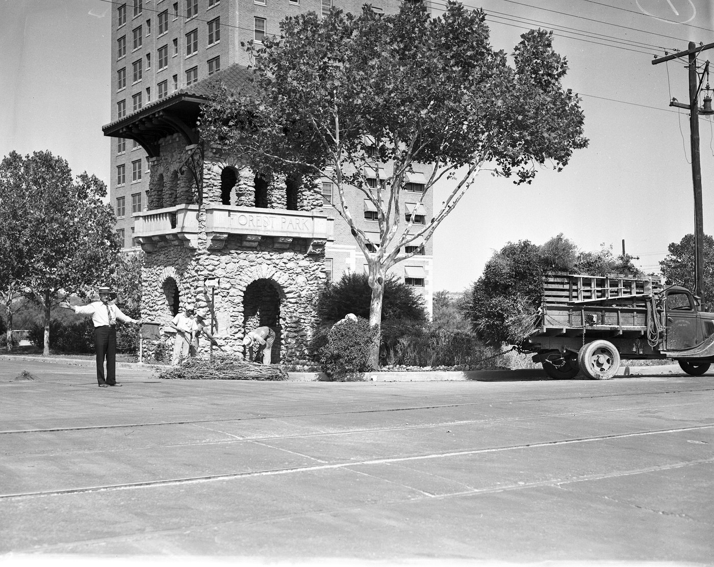 #59 Fort Worth Park Department traffic hazard reduction, 1939